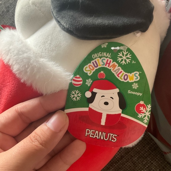 BNWT Christmas Snoopy and Woodstock Squishmallows (8 inches) - Picture 3 of 8